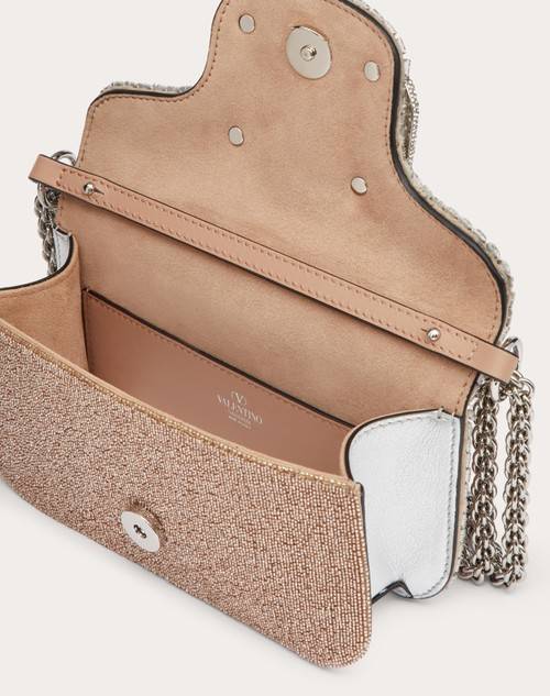 Red Valentino BORSA PICCOLA A SPALLA VALENTINO GARAVANI LOCÒ RICAMATA Saldi