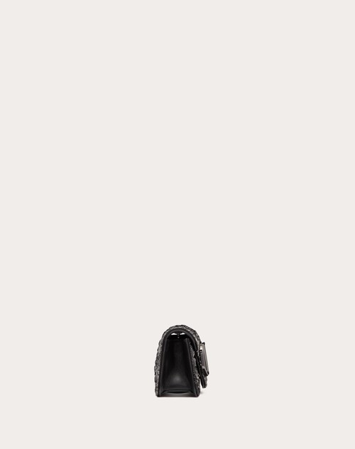Red Valentino BORSA PICCOLA A SPALLA LOCÒ CON CRISTALLI Vendita Calda