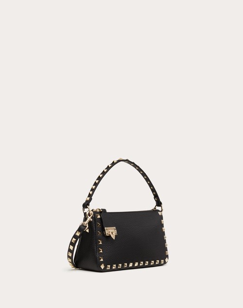 Red Valentino BORSA PICCOLA A TRACOLLA ROCKSTUD IN VITELLO GRANATO Italy