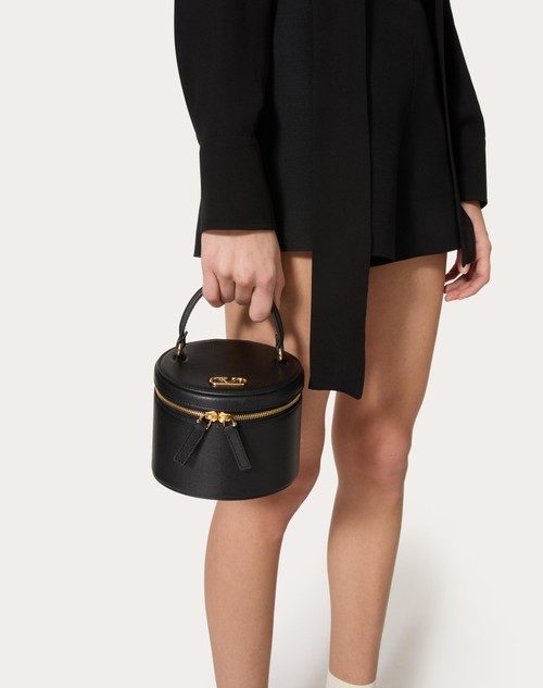 Red Valentino MINI VANITY PORTA GIOIELLI VLOGO SIGNATURE IN VITELLO Qualità Garantita