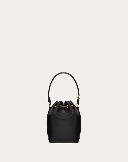 Red Valentino MINI BORSA A SECCHIELLO VLOGO SIGNATURE IN NAPPA Negozi Online