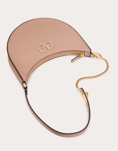 Red Valentino MINI HOBO VLOGO SIGNATURE IN VITELLO CON LOGO GIOIELLO Promozione Limitata