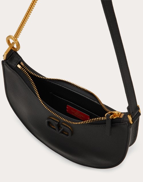 Red Valentino MINI HOBO VLOGO SIGNATURE IN VITELLO GRANATO Shopping Online