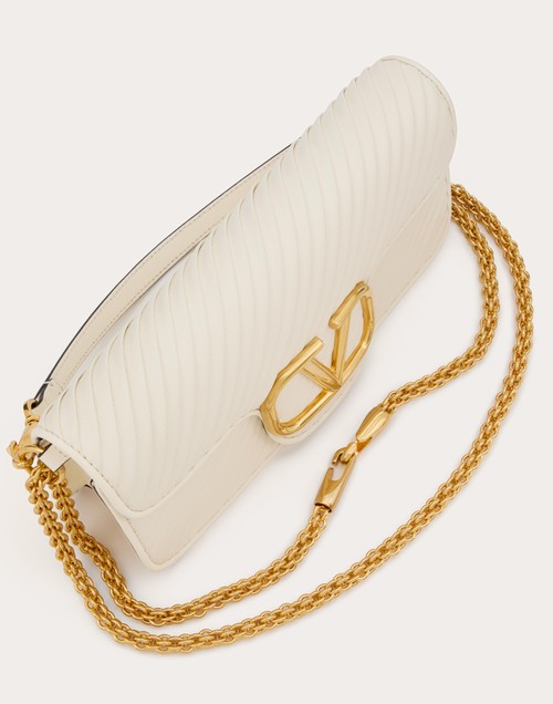 Red Valentino BORSA A SPALLA VALENTINO GARAVANI LOCÒ IN NAPPA PLISSETTATA I Più Venduti