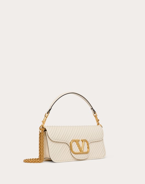 Red Valentino BORSA A SPALLA VALENTINO GARAVANI LOCÒ IN NAPPA PLISSETTATA Vendite Flash