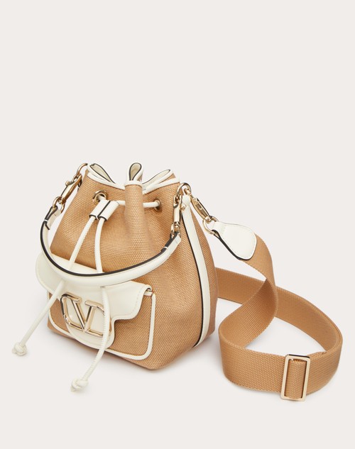 Red Valentino BORSA A SECCHIELLO LOCÒ IN RAFIA Moda