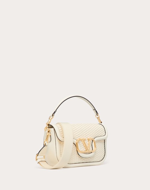 Red Valentino BORSA A SPALLA VALENTINO GARAVANI ALLTIME IN PELLE INTRECCIATA Saldi
