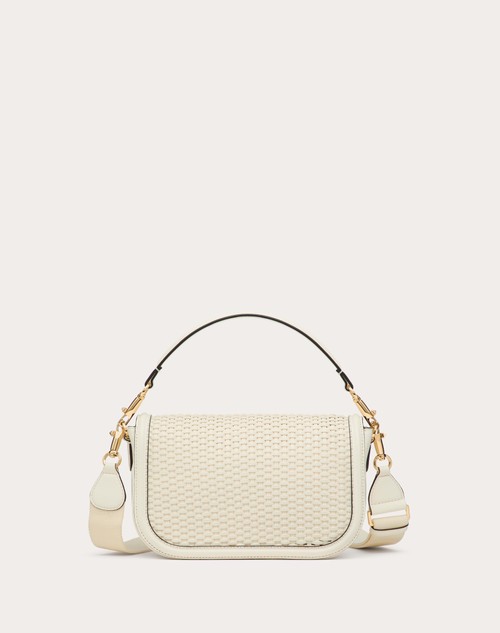 Red Valentino BORSA A SPALLA VALENTINO GARAVANI ALLTIME IN PELLE INTRECCIATA Saldi