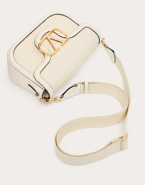 Red Valentino BORSA A SPALLA VALENTINO GARAVANI ALLTIME IN PELLE INTRECCIATA Saldi