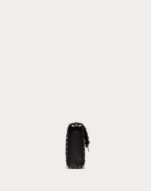 Red Valentino BORSA PICCOLA A TRACOLLA ROCKSTUD IN VITELLO GRANATO I Più Venduti