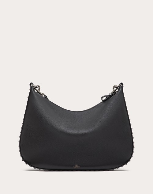 Red Valentino HOBO ROCKSTUD IN VITELLO GRANATO Vendita
