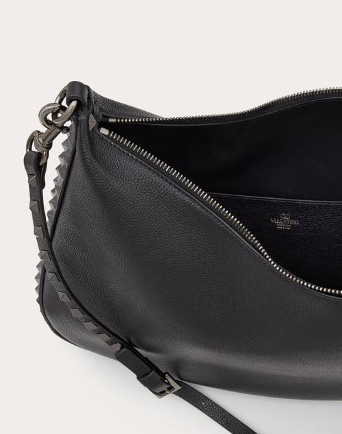 Red Valentino HOBO ROCKSTUD IN VITELLO GRANATO Vendita