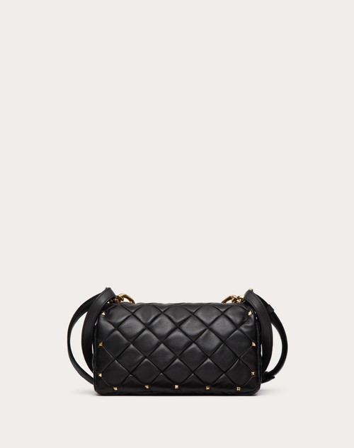 Red Valentino BORSA VALENTINO GARAVANI ROCKSTUD SPIKE IN NAPPA PATCHWORK Acquista Ora