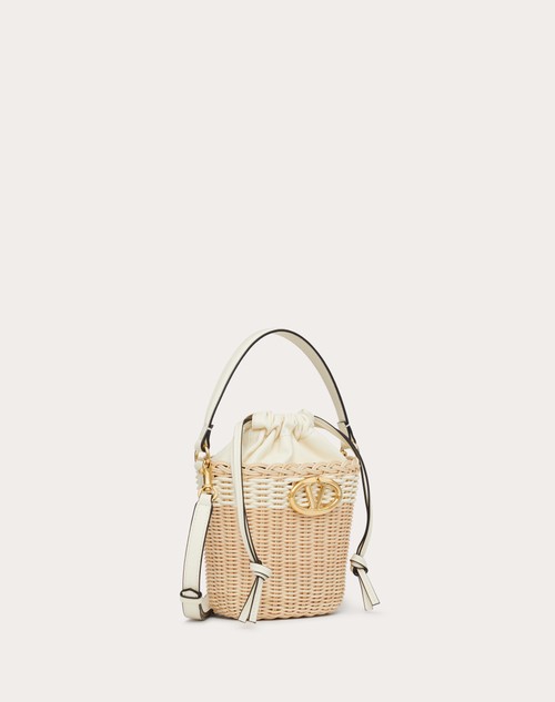 Red Valentino BORSA A SECCHIELLO VLOGO SIGNATURE IN MIDOLLINO Sconti questo mese