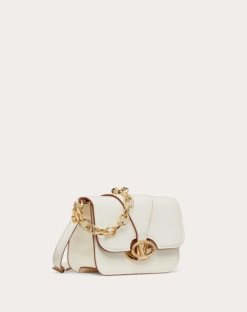 Red Valentino BORSA PICCOLA A SPALLA VLOGO O'CLOCK IN NAPPA CON CATENA Vendita