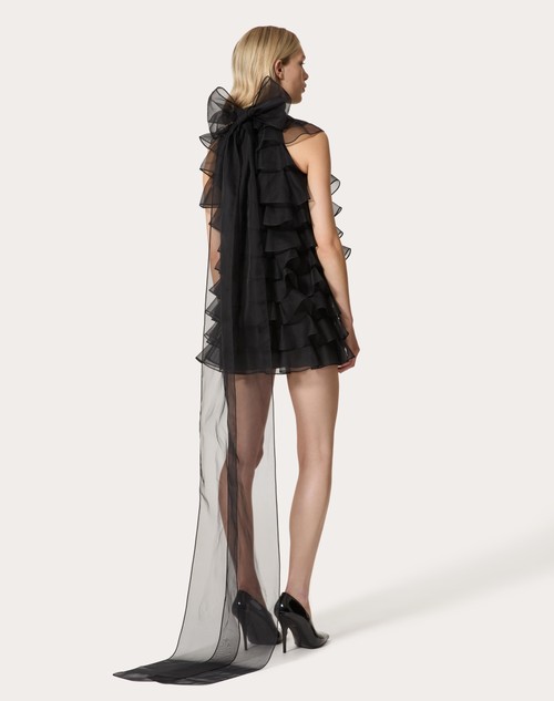 Red Valentino ABITO CORTO IN ORGANZA Soddisfazione Garantita