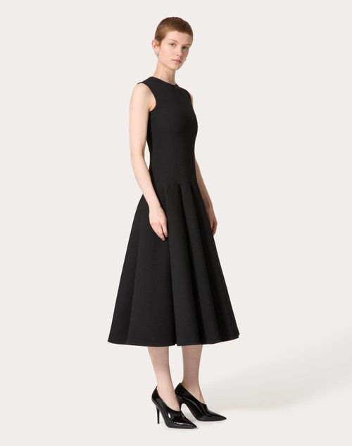 Red Valentino ABITO MIDI IN LUXURY CREPE Qualità Garantita