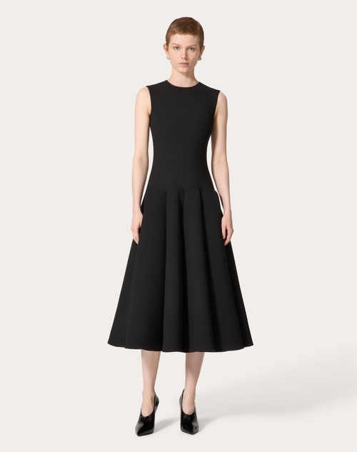 Red Valentino ABITO MIDI IN LUXURY CREPE Qualità Garantita