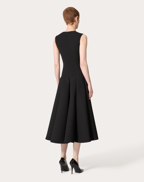 Red Valentino ABITO MIDI IN LUXURY CREPE Qualità Garantita