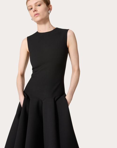 Red Valentino ABITO MIDI IN LUXURY CREPE Qualità Garantita