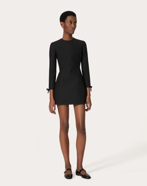 Red Valentino ABITO CORTO IN CREPE COUTURE Sottocosto