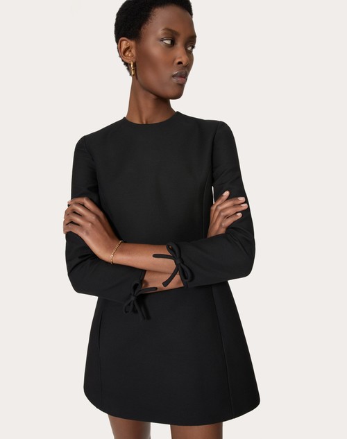 Red Valentino ABITO CORTO IN CREPE COUTURE Sottocosto