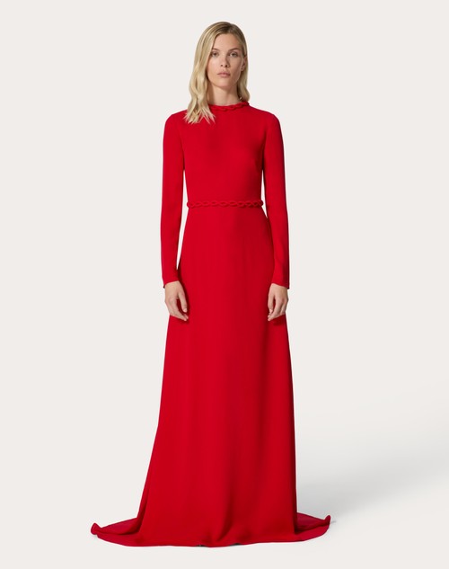 Red Valentino ABITO DA SERA IN GEORGETTE DOUBLE Novità