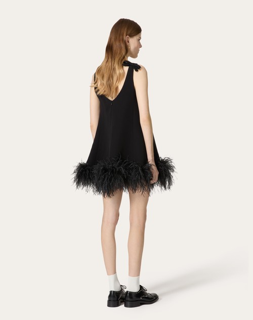 Red Valentino ABITO CORTO IN STRUCTURED COUTURE Sconto