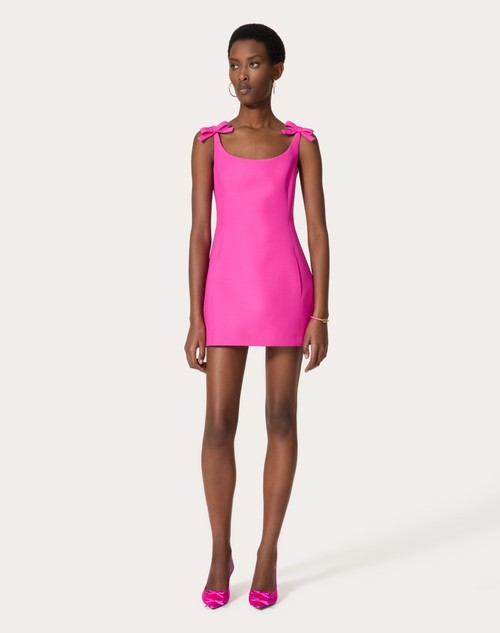 Red Valentino ABITO CORTO IN CREPE COUTURE Saldi