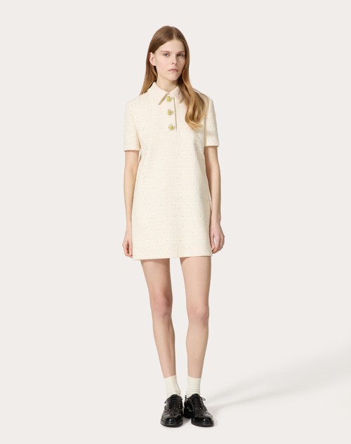 Red Valentino ABITO CORTO IN DELICATE TWEED Hotsell