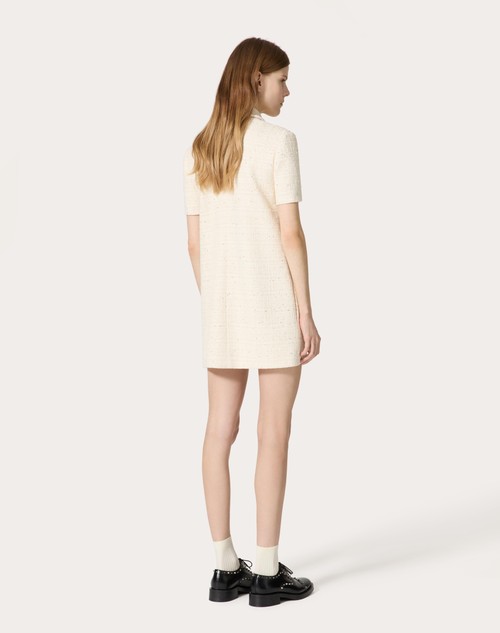 Red Valentino ABITO CORTO IN DELICATE TWEED Hotsell
