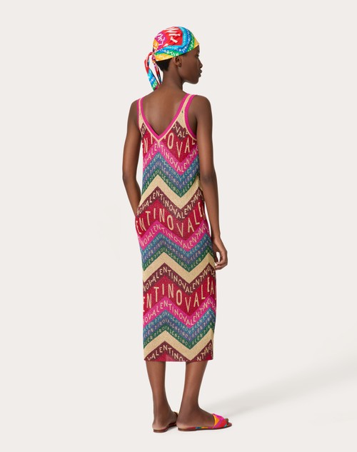 Red Valentino ABITO IN LUREX VALENTINO CHEVRON I Più Venduti