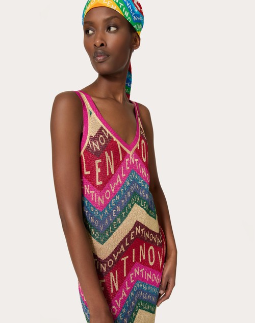 Red Valentino ABITO IN LUREX VALENTINO CHEVRON I Più Venduti