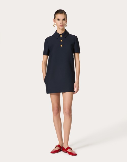 Red Valentino ABITO CORTO IN CREPE COUTURE Negozio online di fabbrica