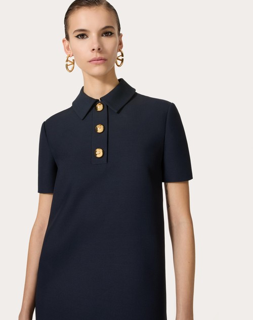 Red Valentino ABITO CORTO IN CREPE COUTURE Negozio online di fabbrica