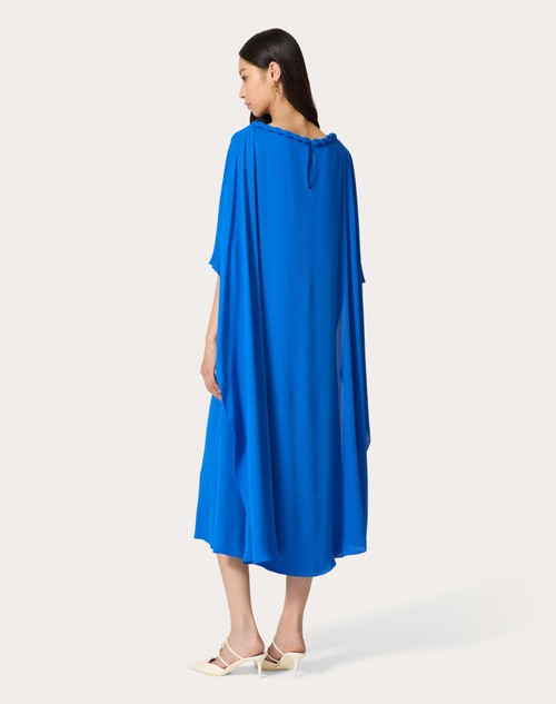 Red Valentino ABITO MIDI IN GEORGETTE DOUBLE Shopping online