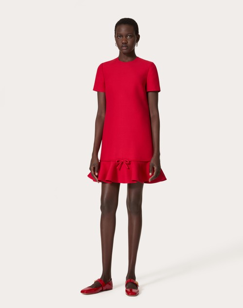 Red Valentino ABITO CORTO IN CREPE COUTURE Cyber Monday