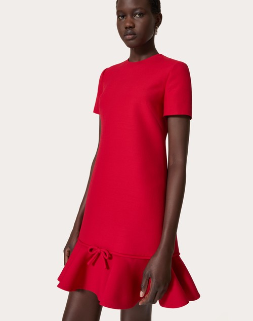 Red Valentino ABITO CORTO IN CREPE COUTURE Cyber Monday
