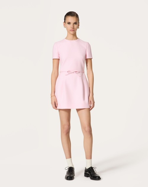 Red Valentino ABITO CORTO IN CREPE COUTURE Smaltimento dello stoccaggio
