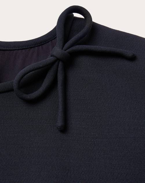 Red Valentino ABITO CORTO IN CREPE COUTURE Nuovi prodotti