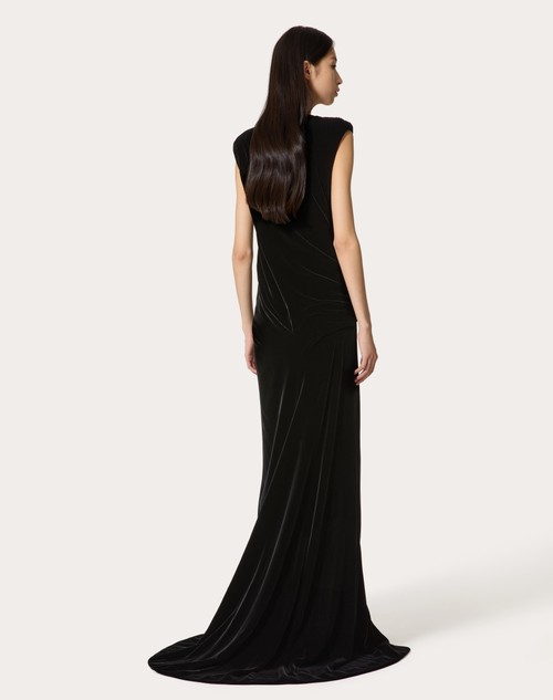 Red Valentino GOWN IN VELLUTO Offerte speciali