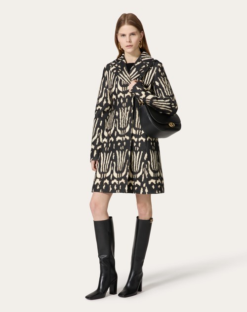 Red Valentino CAPPOTTO IN VALENTINO WILDPRINT 98 Offerta settimanale