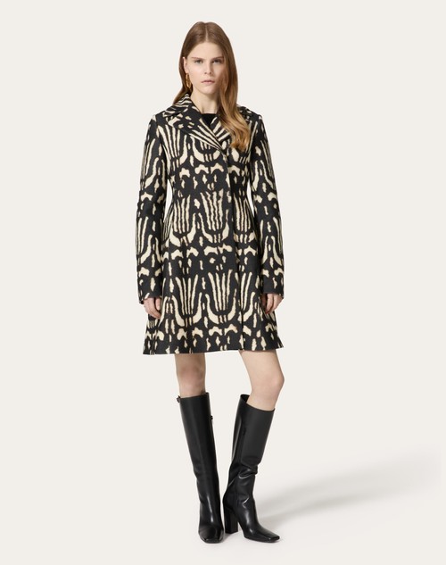 Red Valentino CAPPOTTO IN VALENTINO WILDPRINT 98 Offerta settimanale