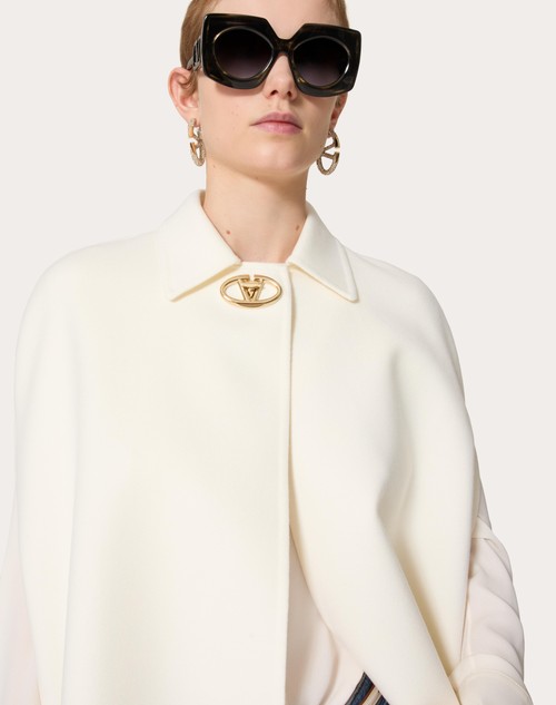 Red Valentino CAPPA IN COMPACT DRAP Ultimo giorno
