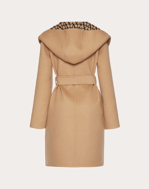Red Valentino CAPPOTTO IN DOUBLE COAT TOILE ICONOGRAPHE Promozione temporanea