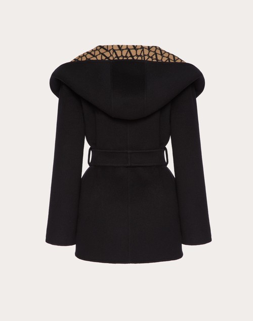 Red Valentino CAPPOTTO IN DOUBLE COAT TOILE ICONOGRAPHE Fino al 50% di sconto