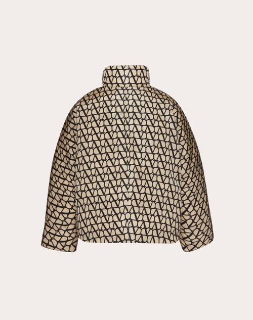 Red Valentino PIUMINO IN NYLON TOILE ICONOGRAPHE Fino al 60% di sconto