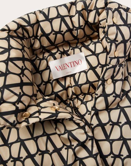 Red Valentino PIUMINO IN NYLON TOILE ICONOGRAPHE Fino al 60% di sconto