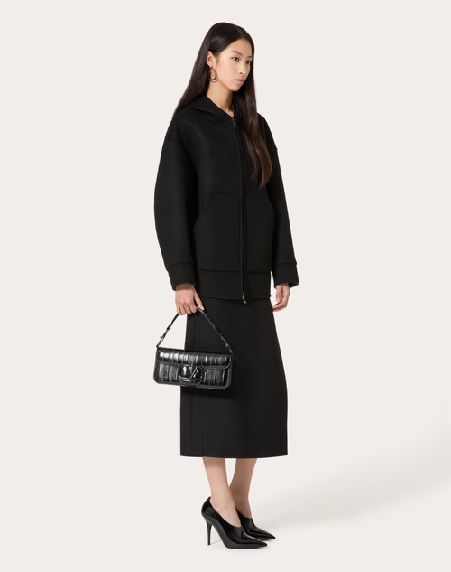 Red Valentino CABAN IN COMPACT DRAP Discount Store per i nuovi prodotti