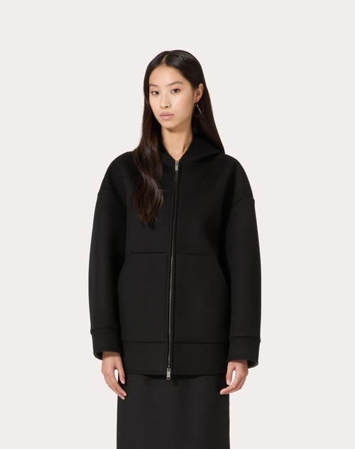 Red Valentino CABAN IN COMPACT DRAP Discount Store per i nuovi prodotti